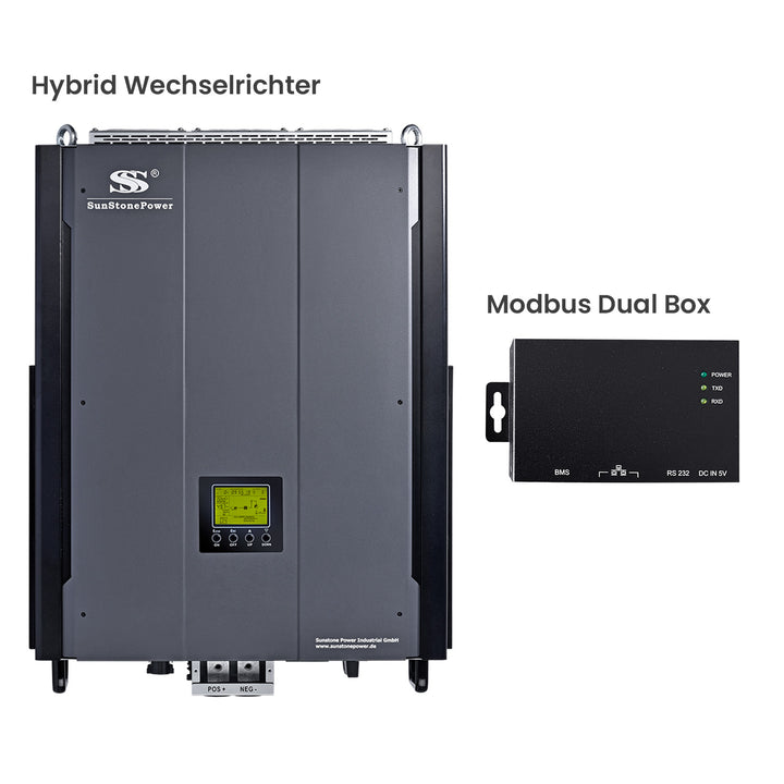 10KW Inselwechselrichter 48V 3-Phasen Hybrid Wechselrichter Set mit Modbus-Dual-Box | Sunstone Power Industrial GmbH | PV-Anlagen Produkte kaufen, Deutschland-Lager