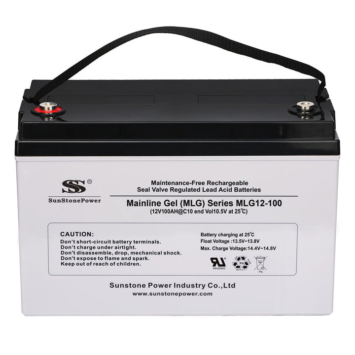 Deep-Cycle-Gel-Batterie 12 Volt 100AH kaufen | Sunstone Power