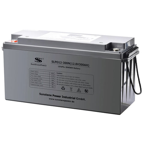 12V 300Ah LiFePO4 Batterie 3,84Kwh Energiespeicher mit BMS für Solaranlagen vom Wohnmobil 0% MwSt | Sunstone Power Industrial GmbH | PV-Anlagen Produkte kaufen