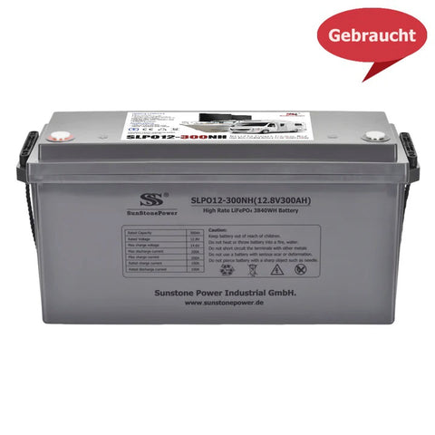 300Ah Gebrauchte Lithium Akku 12V batterie solar 200A Entladung für Wohnmobil Garten Haus | Sunstone Power Industrial GmbH | PV-Anlagen Produkte kaufen