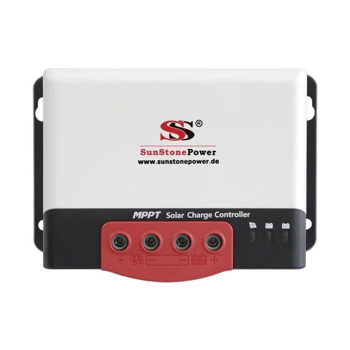 MPPT Solarladeregler 12/24V 30A mit externem Bluetooth und LCD-Bildschirm | Sunstone Power Industrial GmbH | PV-Anlagen Produkte kaufen