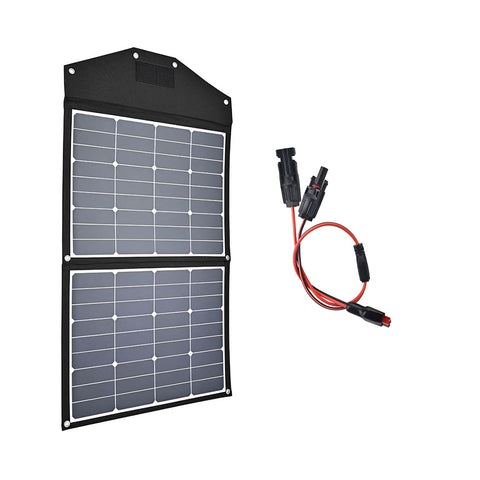 Sunstone Power 90 Watt faltbares Solar Panel mit DC-Kabel MC4 zu Anderson, Solartasche für Powerstation Laderegler Boot Wohnwagen Wohnmobil