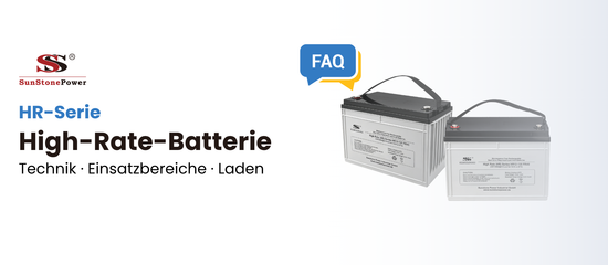FAQ zu den AGM-Batterien der HR-Serie