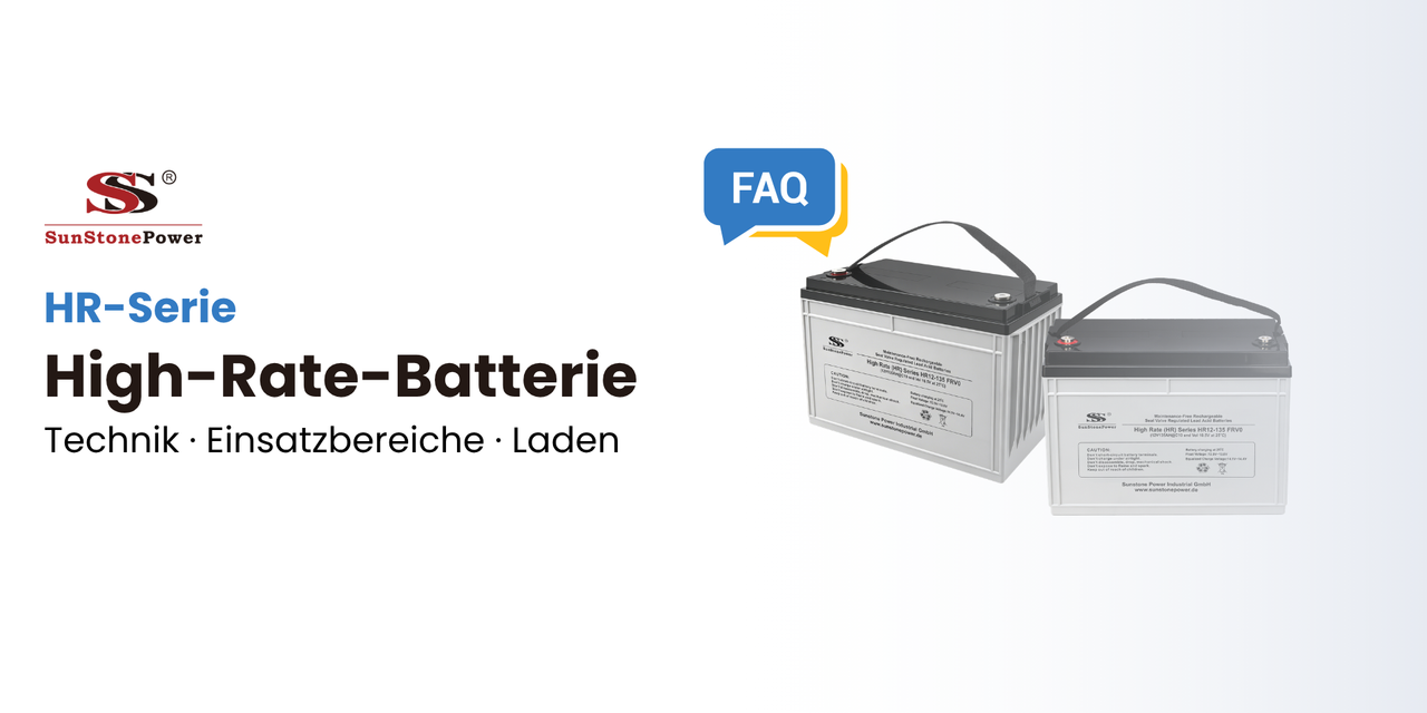 FAQ zu den AGM-Batterien der HR-Serie