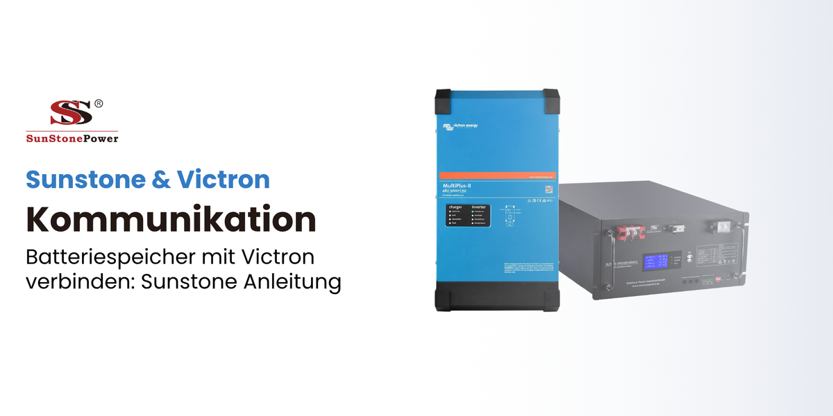 CAN-Kommunikation: Sunstone Batterie & Victron Wechselrichter