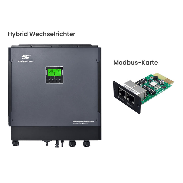 48V 5,5KW Hybridwechselrichter mit Modbus-Karte | Sunstone Power