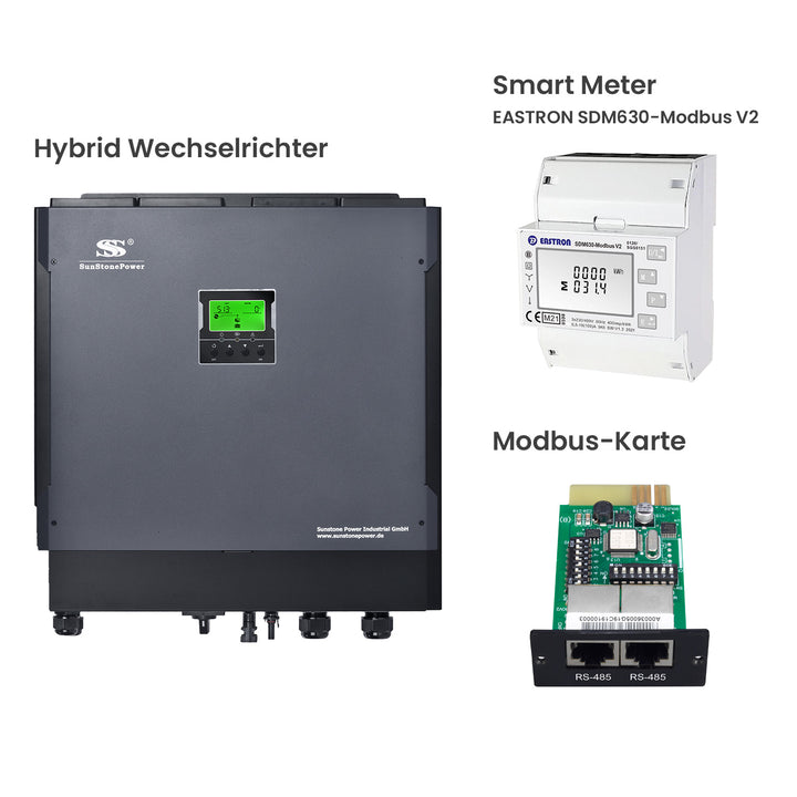 48V 230V 5500W Batteriewechselrichter mit Smart Meter | Sunstone Power