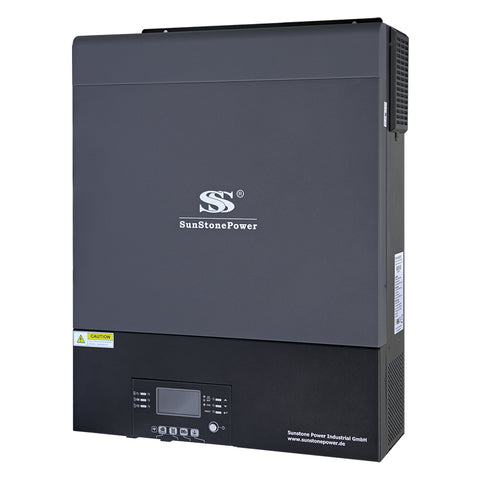 48V 8KW Off-Grid Batteriewechselrichter Reine Sinuswelle Inverter mit LCD WLAN 0% MwSt | Sunstone Power