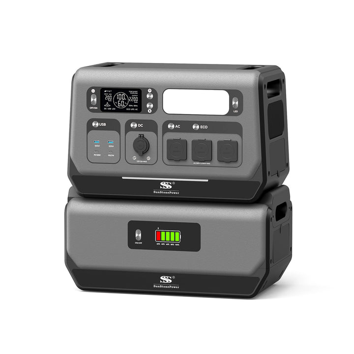 Erweiterungs-Paket (4,1 kWh) – Powerstation + 1x Zusatzakku