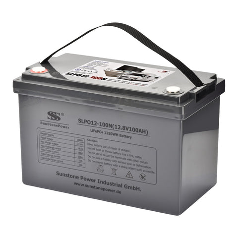 100AH 12V LiFePO4 Batterie Stromspeicher mit Blutooth für Solaranlage vom Wohnmobile | Sunstone Power Industrial GmbH | PV-Anlagen Produkte kaufen