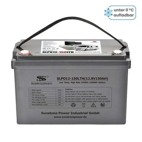 12V 150AH Lithium Ionen Solarbatterie 1C Entladung für PV-Anlagen im harten Winter | Sunstone Power Industrial GmbH | PV-Anlagen Produkte kaufen