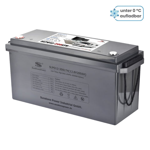 12V 200AH Lithiumakku 200A Entladung für Solaranlagen, Tieftemperaturschutz für Yachten und Boote | Sunstone Power Industrial GmbH | PV-Anlagen Produkte kaufen