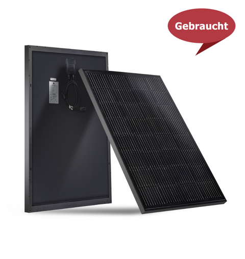 100W Gebrauchte Mono Schwarz Solarmodul Photovoltaik Solarzelle für Wohnmobil Garten Haus| Sunstone Power Industrial GmbH