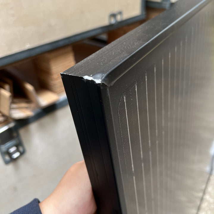 100 Watt Gebrauchte Mono Solar Modul Schwarz Solarzellen für Balkon Wohnmobil Fensterbank | Sunstone Power Industrial GmbH