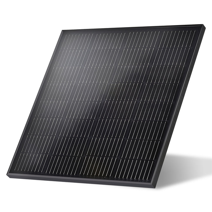 100W Mono Solarpanel Schwarz Solarzelle für Balkon Terrasse 0% MwSt | Sunstone Power