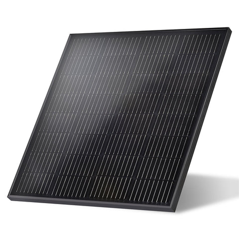 100W Mono Solarpanel Schwarz Solarzelle für Balkon Terrasse | Sunstone Power