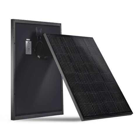 100W Mono Schwarz Solarmodul Photovoltaik Solarzelle für Balkon Terrasse 0% MwSt | Sunstone Power