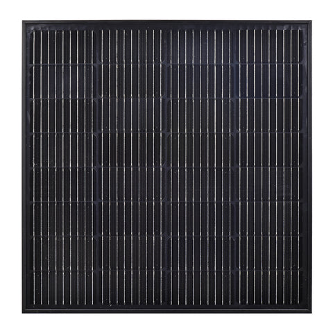 100 Watt Mono Solarmodule Schwarz Solarzelle für Balkon Terrasse 0% MwSt | Sunstone Power