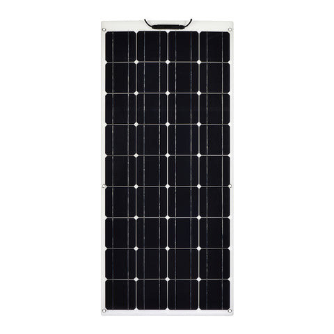 100W flexibel Solarmodul Mono Solarpanels für Womo Caravan Autodach 12V | Sunstone Power