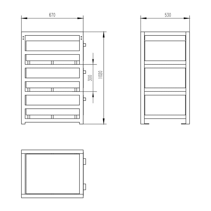 19 Zoll Batteriegestell 5U von Sunstone Power für Rackmontage von SLPO-48-V Lithium-Eisensulfat-Akkus