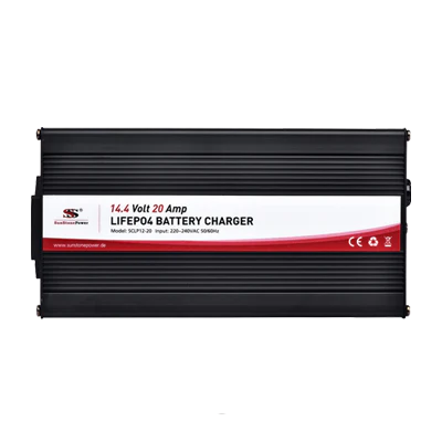 KAUFEN: 14,4V 20A Autobatterie KFZ Ladegerät für 12V LiFePO4 Batterien Lithium Akkus | Sunstone Power
